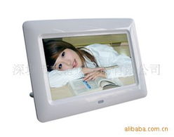 7寸 數(shù)字屏 鋰電池數(shù)碼相框 精美廣告機 企業(yè)商務(wù)禮品 電子相框,捷配電子市場網(wǎng)